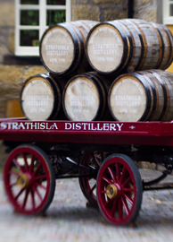 Scotland, Speyside. The Strathisla Distillery.